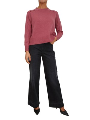 Maglia Marcel Nenette in misto cashmere rosso in DONNA