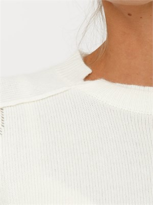 Maglia Marcel Nenette in misto cashmere avorio in DONNA