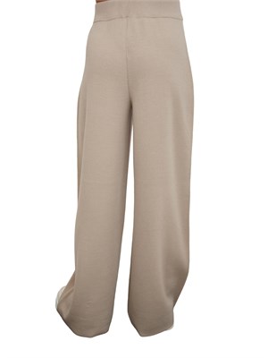 Pantalone donna Yost Nenette in maglia punto stoffa taupe in DONNA