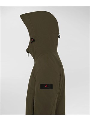 PEUTEREY BIMBO Giacca sportiva con cappuccio Peuterey verde in BIMBI