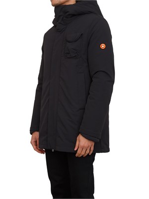 Giubbino uomo Dekker in nylon tecnico nero in UOMO