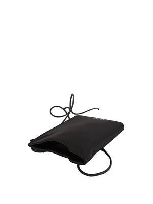 Portacellulare Furla Cosmo in tessuto nero in DONNA