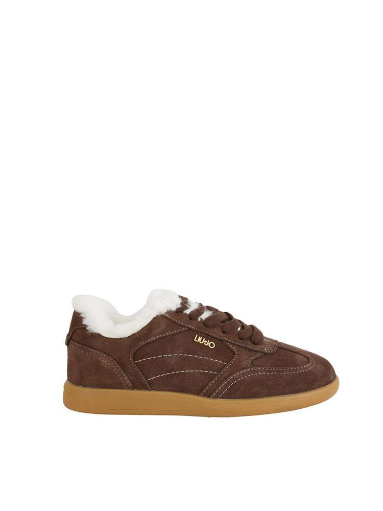 Sneakers Liu Jo donna in suede marrone