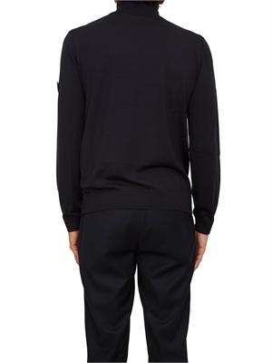Maglia uomo a collo alto Peuterey in lana blu in UOMO