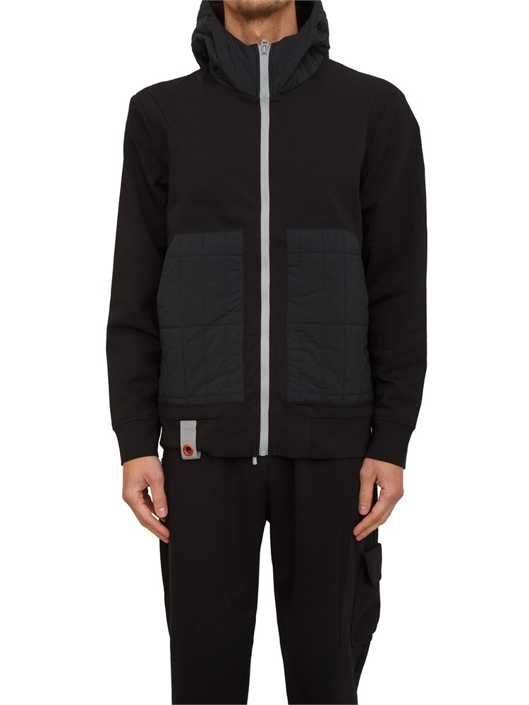 Felpa uomo Dekker modello KEREL BMAT nero