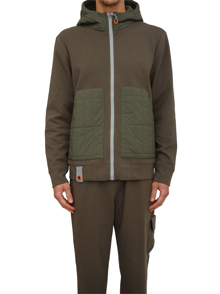 Felpa uomo Dekker modello KEREL BMAT verde