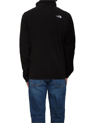 Pile Glacier The North Face nero con zip in UOMO