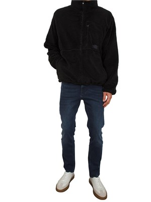 Felpa giubbino Extreme The North Face in pile nero in UOMO