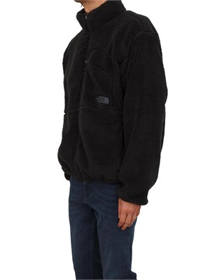 Felpa giubbino Extreme The North Face in pile nero in UOMO