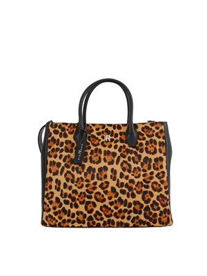 Borsa John Richmond in cavallino leopard in UOMO