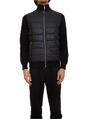 K.LAGERFELD Piumino uomo Karl Lagerfeld bimaterico blu in UOMO