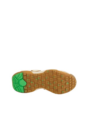 Sneaker uomo Chacrona Premium Satorisan in pelle oro in DONNA