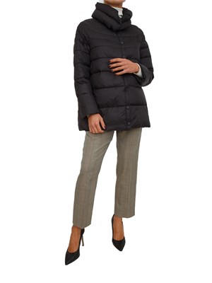 Piumino Rolando Kocca in tessuto nero in DONNA