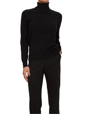 Maglia Vally collo alto Kocca in viscosa nera in DONNA