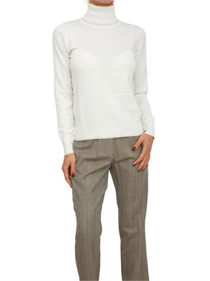 Maglia Vally collo alto Kocca in viscosa bianca in DONNA