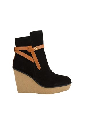 Stivaletti Liu Jo donna Rania 04 in suede nera in DONNA