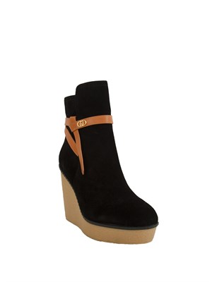 Stivaletti Liu Jo donna Rania 04 in suede nera in DONNA