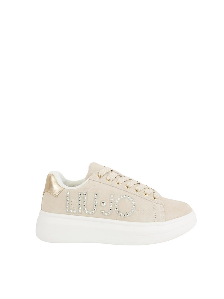 Sneakers Liu Jo donna Babol 01 in suede avorio