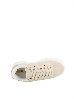 Sneakers Liu Jo donna Babol 01 in suede avorio in DONNA