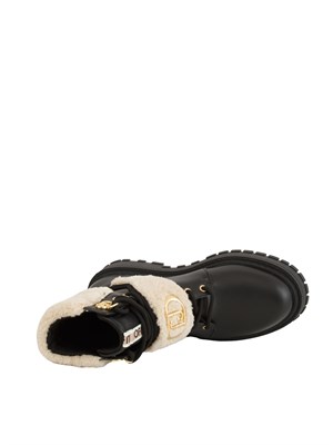 Stivali anfibi Liu Jo donna Rumi 40 in pelle nera in DONNA