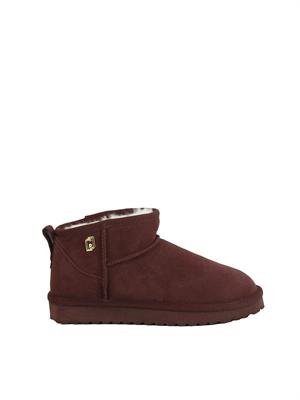 Stivaletti Liu Jo donna Jil 01 in suede viola amarone in DONNA