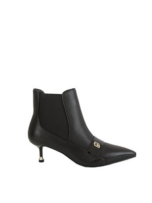 Stivaletti Liu Jo donna Deva 02 in pelle nera in DONNA