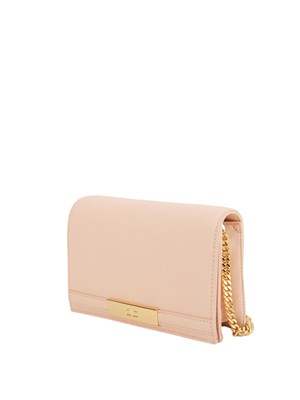 Borsa a tracolla Elisabetta Franchi in ecopelle rosa in DONNA