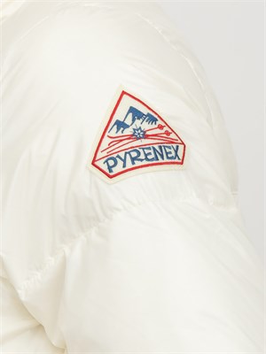 Giubbino donna Goldin Pyrenex bianco in piuma d'oca naturale in DONNA