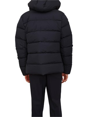 Giubbino Spoutnic Pyrenex unisex in piuma d'oca blu in UOMO