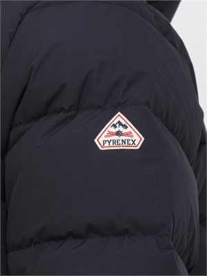 Giubbino Spoutnic Pyrenex unisex in piuma d'oca blu in UOMO