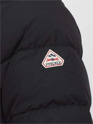 Giubbino Spoutnic Pyrenex unisex in piuma d'oca nero in UOMO