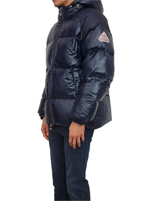 Piumino blu Sten Pyrenex unisex in piuma d'oca, idrorepellente e antivento in UOMO
