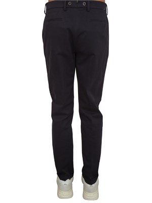 Pantaloni Barber Berwich in cotone mano calda blu in UOMO