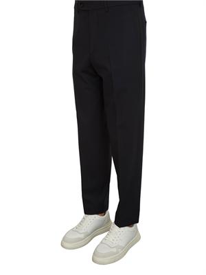 Pantaloni uomo Chiaiaff Berwich fresco lana blu in UOMO