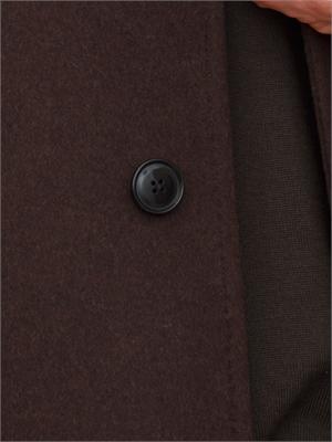 Cappotto Boss uomo in cashmere e lana marrone in UOMO