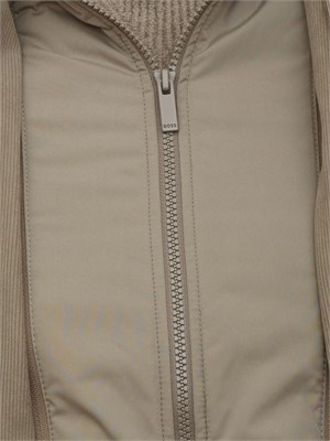 Giacca giubbotto Boss uomo in velluto verde in UOMO