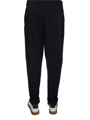 Pantaloni Boss uomo in velluto blu in UOMO