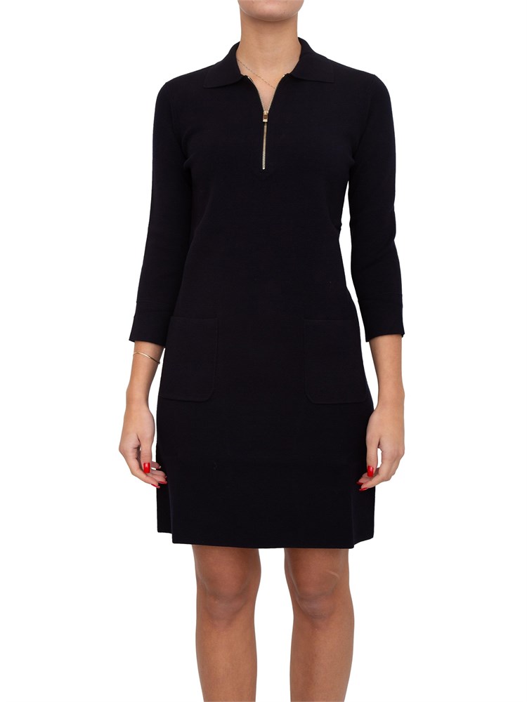 Abito Ere Max Mara in maglia di misto viscosa blu