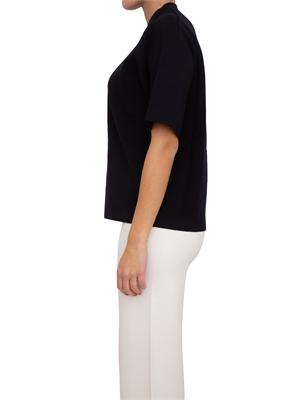 Maglia donna Amici Max Mara  in filato di viscosa blu in DONNA