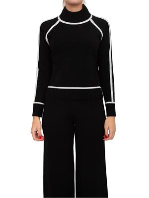 Maglia Pescara Max Mara in lana e cashmere nero in DONNA