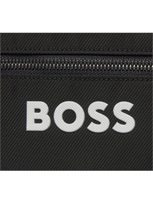 Borsello Boss uomo in tessuto tecnico nero in UOMO