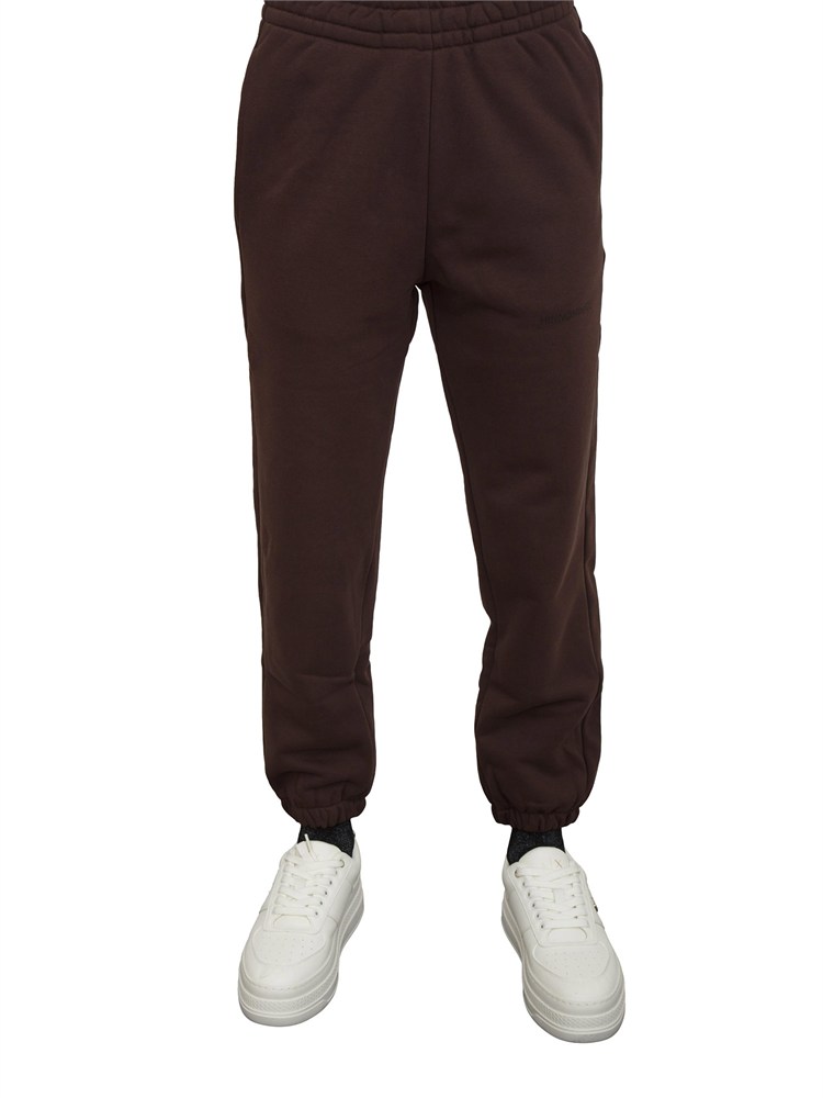 Pantalone tuta Hinnominate donna in cotone marrone