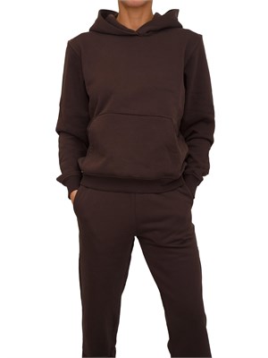 Felpa Hinnominate donna in cotone marrone in DONNA