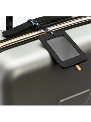 Trolley K-WAY Eudoxie in policarbonato verde in UOMO