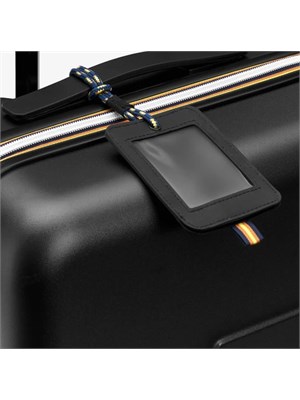 Trolley K-WAY Eudoxie in policarbonato nero in UOMO