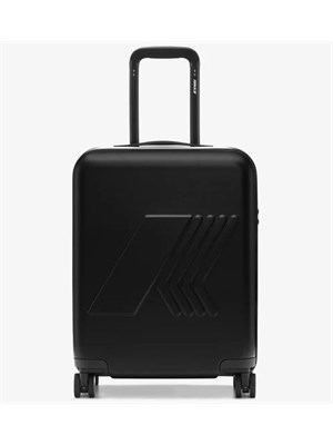 Trolley K-WAY Eudoxie in policarbonato nero in UOMO