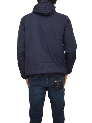 Giubbino unisex Claude K-Way in tessuto blu in UOMO