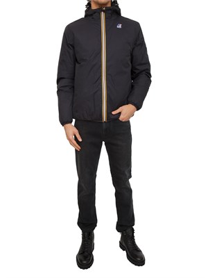 Giubbino unisex Claude K-Way in tessuto nero in UOMO