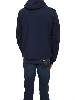 Giubbino uomo Jacko K-Way in tessuto tecnico blu in UOMO