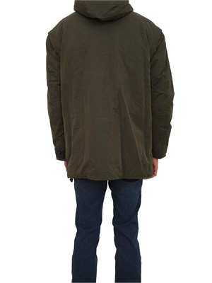 Giubbino Guillermo K-Way in misto cotone verde in UOMO